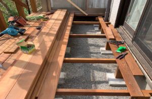 八千代市 ウッドデッキ