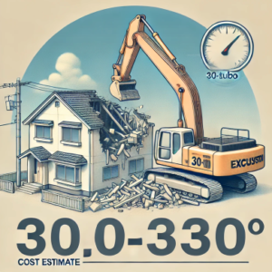30坪 戸建て解体費用