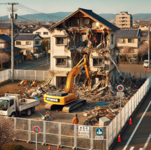 柏市 空き家解体