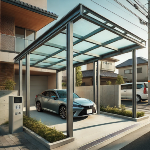 船橋市 カーポートの設置工事