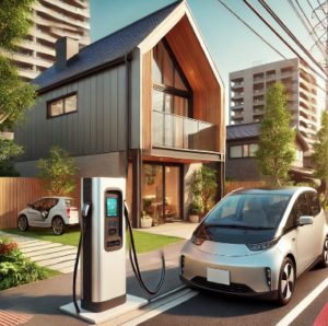 四街道市のEV充電工事