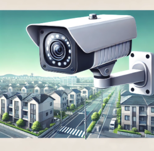 佐倉市　防犯カメラ設置工事