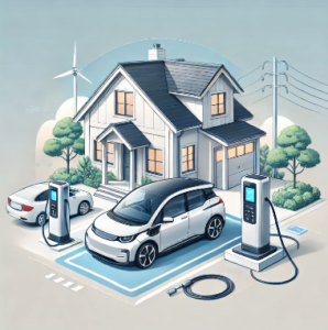 松戸市の自宅EV充電工事