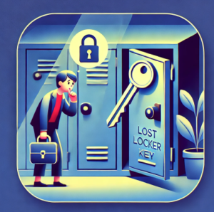 ロッカーの鍵を紛失した