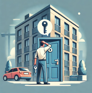 オートロックマンションの鍵紛失