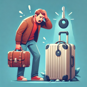 スーツケース鍵紛失