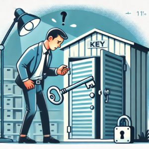 物置、倉庫、鍵紛失